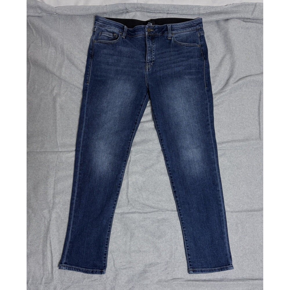 LuLaRoe Women's Blue Medium Wash Skinny Denim Jeans Stretch 5-Pocket Cotton